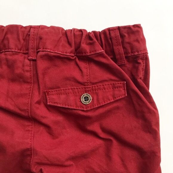 H&M red casual pants  EUC 12-18 months - Picture 6 of 6